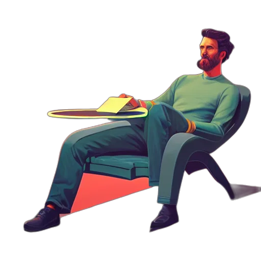 furniture, staff, jacket, pixel art transparent PNG cut-out