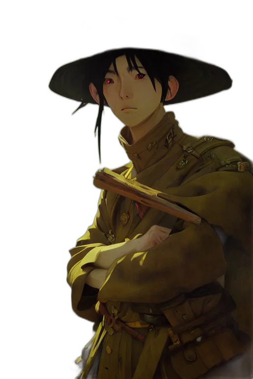 hat, weapon, staff, sword transparent PNG cut-out