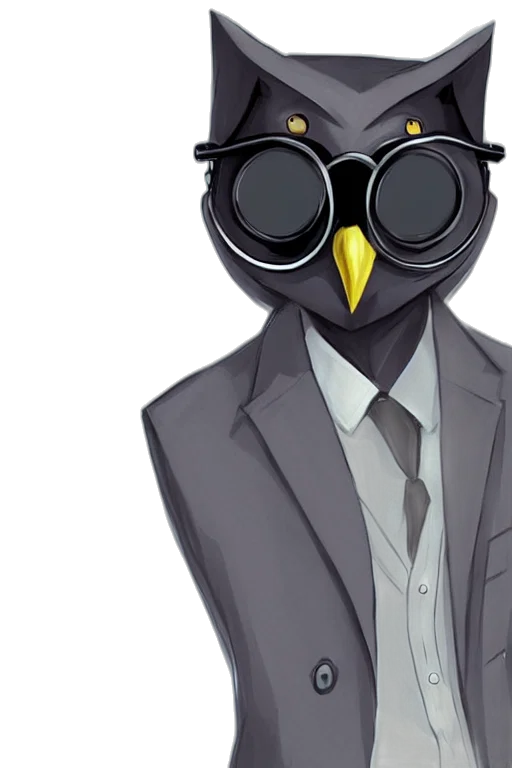 mask, staff, robot, jacket, concept art, cartoon, pixel art, comic book art transparent PNG cut-out
