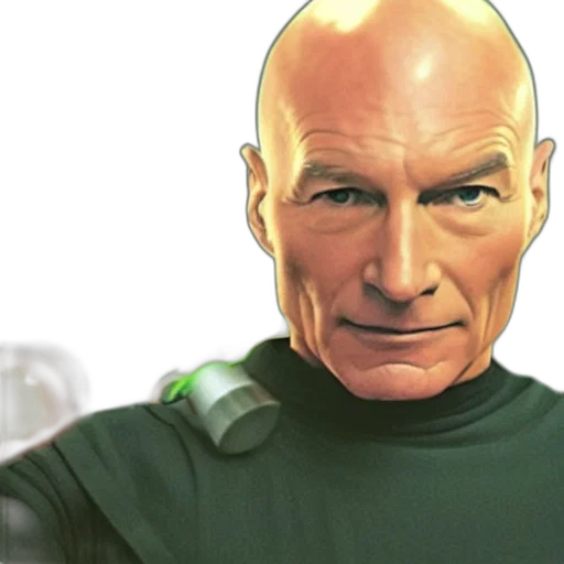 comic book art, concept art, green, screengrab transparent PNG cut-out