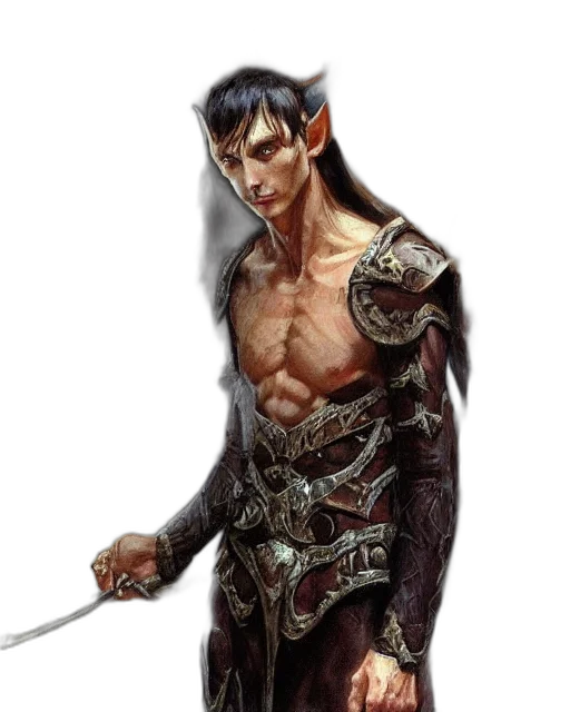 sword, staff, dragon, fantasy art transparent PNG cut-out