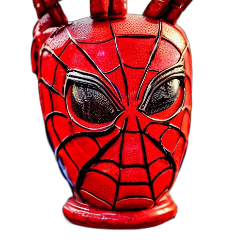 mask, face, crown, hat, 3d render, comic book art, concept art, photorealistic transparent PNG cut-out