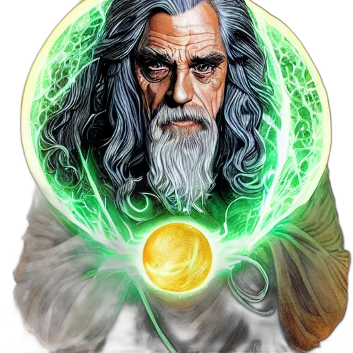 staff, face, fantasy art, concept art transparent PNG cut-out