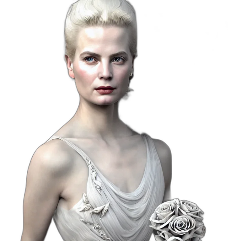 dress, jewelry, face, crown transparent PNG cut-out