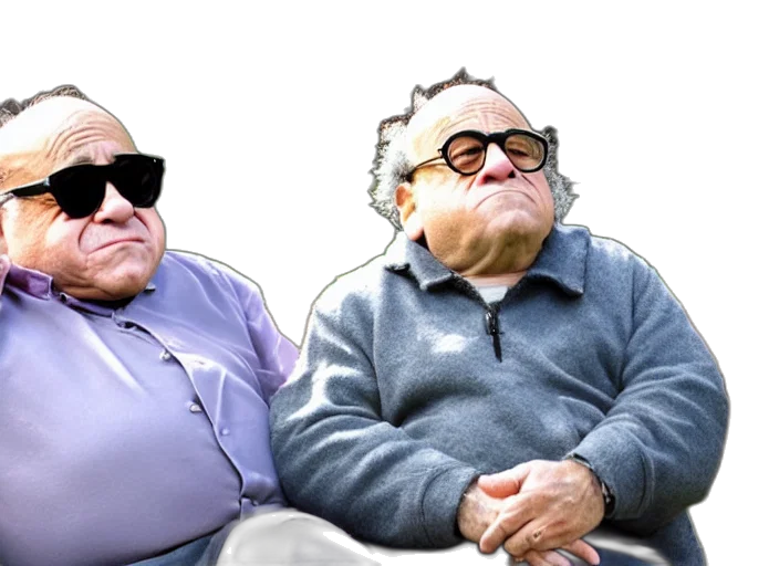 photo, sad, danny, devito transparent PNG cut-out