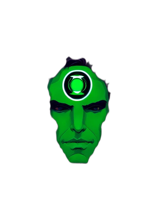 mask, staff, face, 3d render transparent PNG cut-out