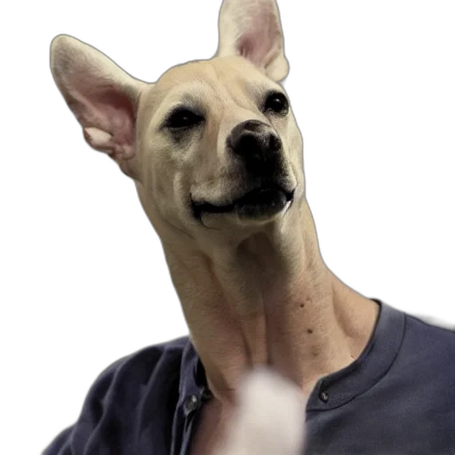 animal, creature, mask, face, photorealistic, 3d render, concept art, bezos transparent PNG cut-out