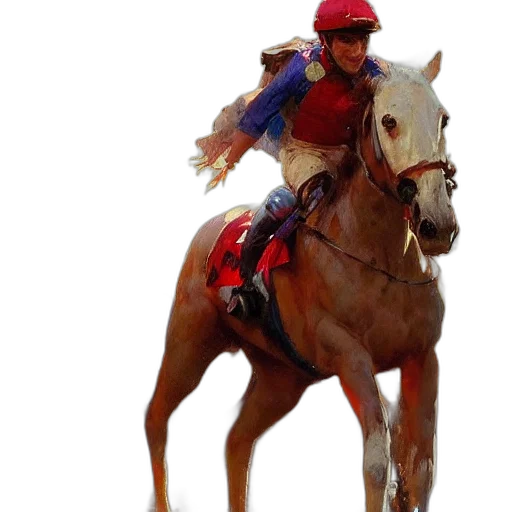 animal, jacket, hat, staff transparent PNG cut-out