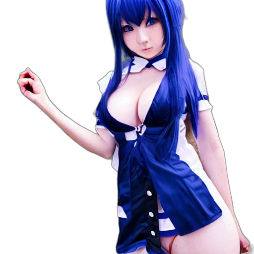 dress, staff, 3d render, fantasy art transparent PNG cut-out