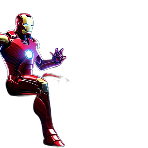 robot, 3d render, concept art, comic book art transparent PNG cut-out