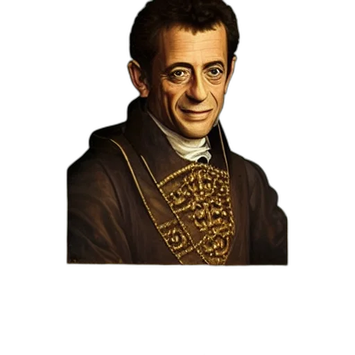 staff, face, jacket, crown transparent PNG cut-out