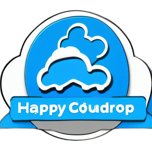 3d render, happy, cloud, app transparent PNG cut-out