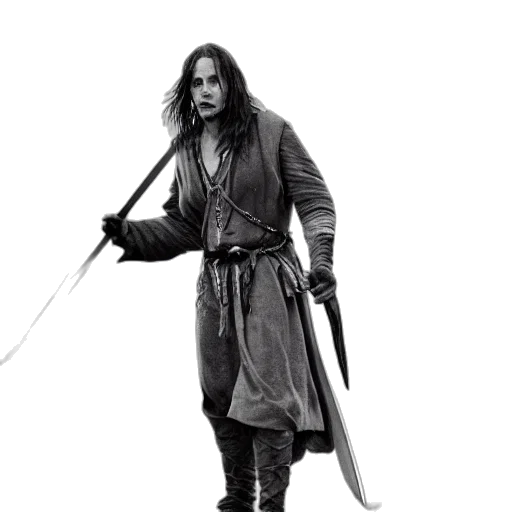 sword, staff, weapon, concept art, fantasy art, comic book art, photorealistic, fog transparent PNG cut-out