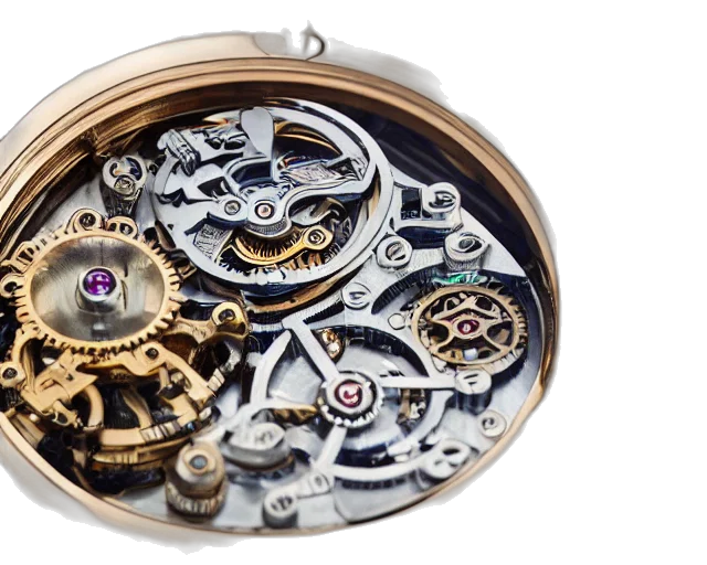 jewelry, steampunk, tourbillon, watch transparent PNG cut-out
