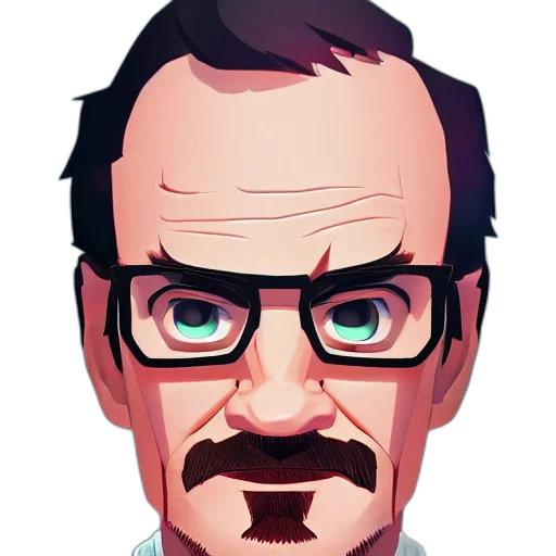 face, staff, animal, cartoon transparent PNG cut-out