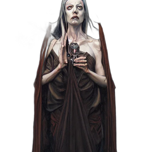dress, staff, concept art, fantasy art transparent PNG cut-out