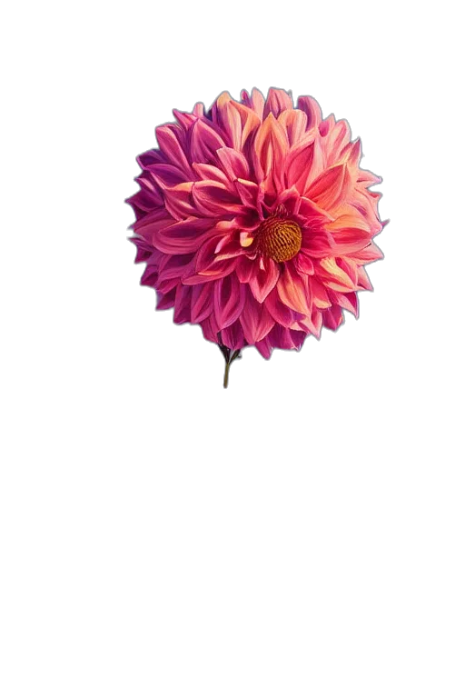 flower, crown, staff, umbrella, photorealistic, 3d render, watercolor, oil painting transparent PNG cut-out