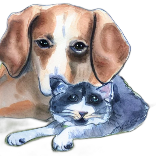 watercolor, photorealistic, oil painting, concept art transparent PNG cut-out
