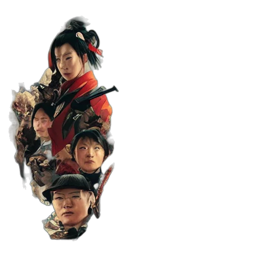 staff, crown, umbrella, jacket transparent PNG cut-out