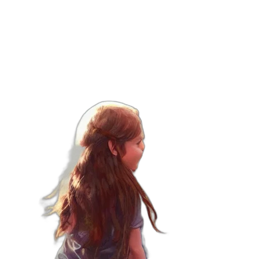 hair, face, dress, crown, watercolor, photorealistic, pixel art, concept art transparent PNG cut-out