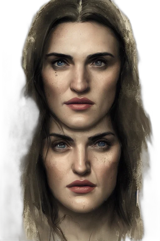 face, mask, photorealistic, concept art, fantasy art, 3d render, portrait, katie transparent PNG cut-out