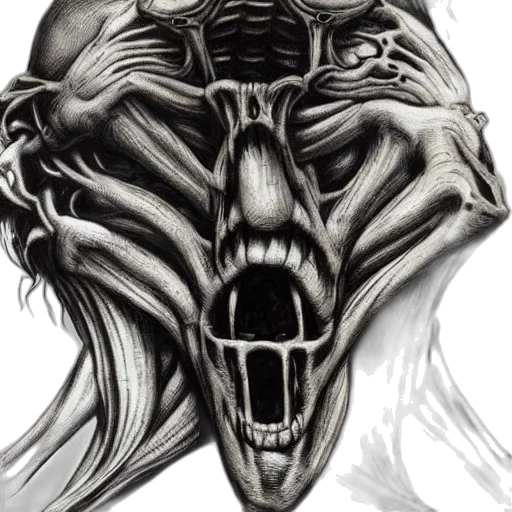 mask, face, creature, dragon transparent PNG cut-out