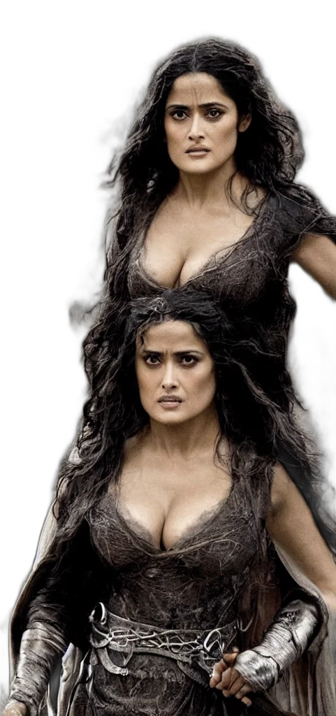 hair, dress, epic, photo transparent PNG cut-out
