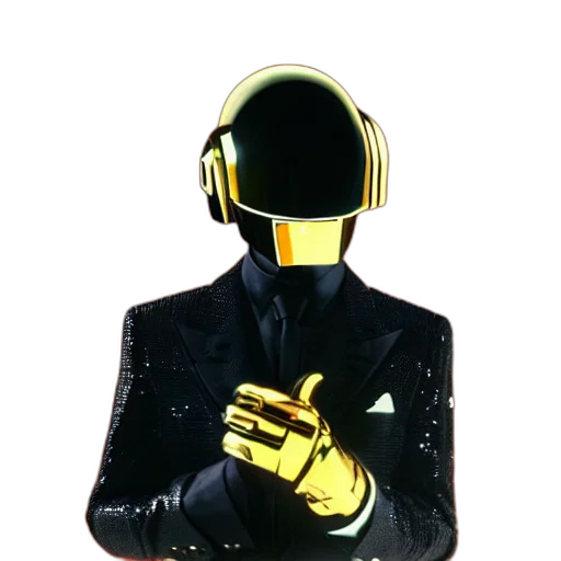 robot, jacket, staff, mask transparent PNG cut-out