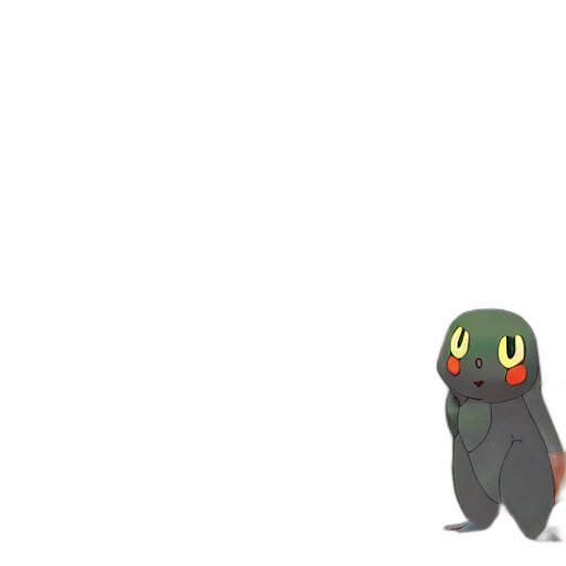 creature, animal, mask, dragon, concept art, pixel art, 3d render, anime transparent PNG cut-out