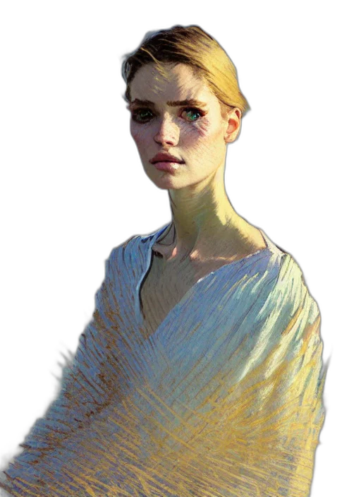 dress, face, jewelry, crown transparent PNG cut-out
