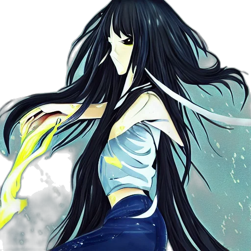 staff, anime, fantasy art, concept art transparent PNG cut-out