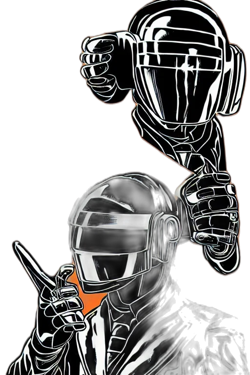 robot, weapon, mask, staff transparent PNG cut-out