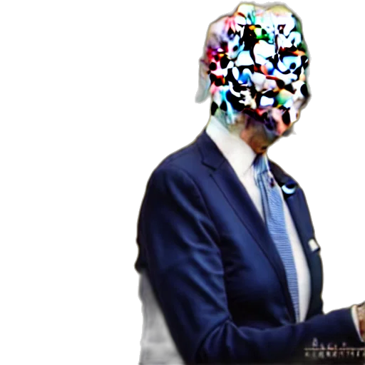 mask, robot, face, creature, vaporwave, concept art, cyberpunk, cartoon transparent PNG cut-out