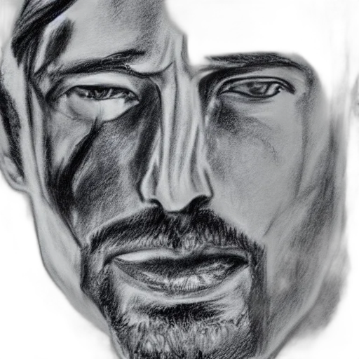 face, mask, photorealistic, pencil sketch transparent PNG cut-out