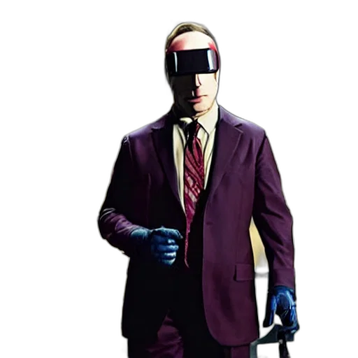 mask, robot, jacket, weapon transparent PNG cut-out