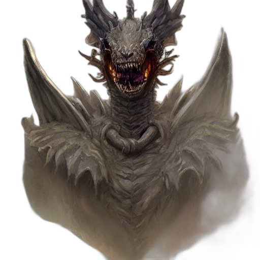 dragon, creature, mask, face transparent PNG cut-out