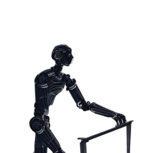 robot, staff, furniture, weapon transparent PNG cut-out