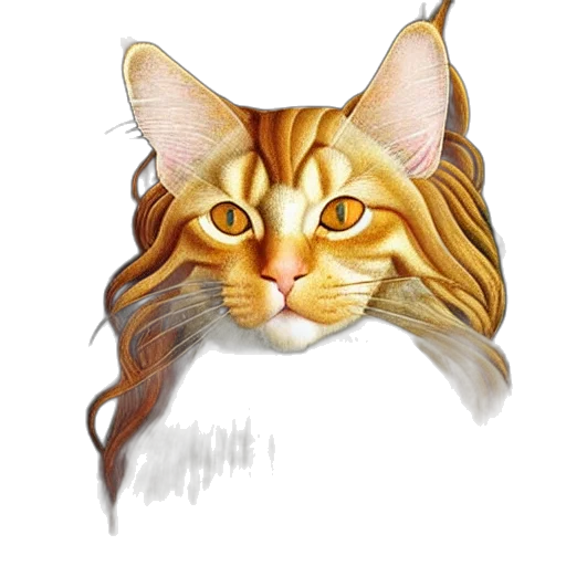 animal, staff, face, photorealistic transparent PNG cut-out
