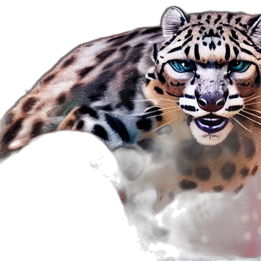 animal, creature, mask, dragon, photorealistic, fantasy art, concept art, 3d render transparent PNG cut-out