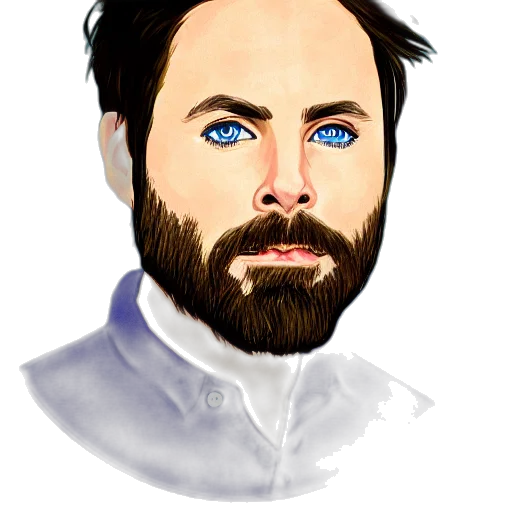 face, photorealistic, watercolor, pixel art transparent PNG cut-out