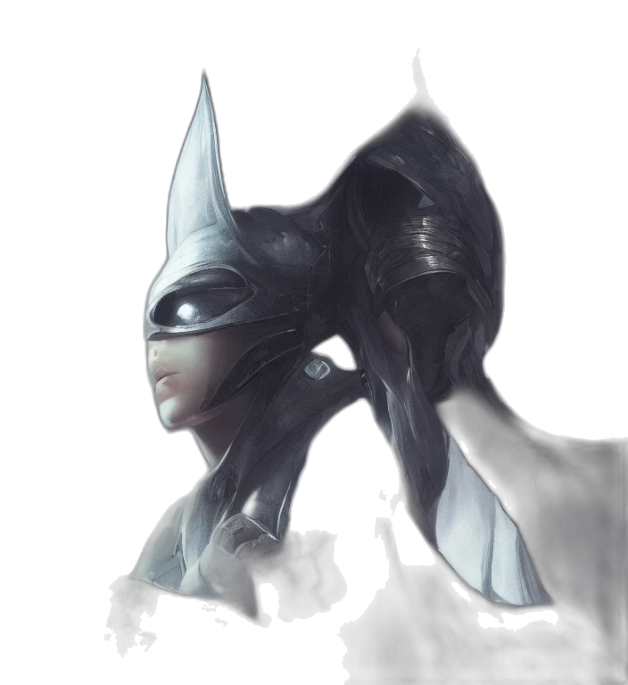 mask, robot, face, creature transparent PNG cut-out