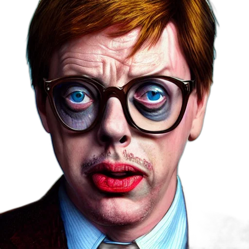 face, mask, photorealistic, comic book art transparent PNG cut-out
