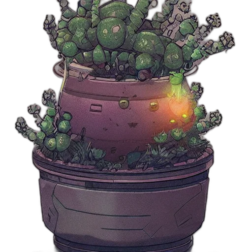 crown, creature, weapon, robot transparent PNG cut-out