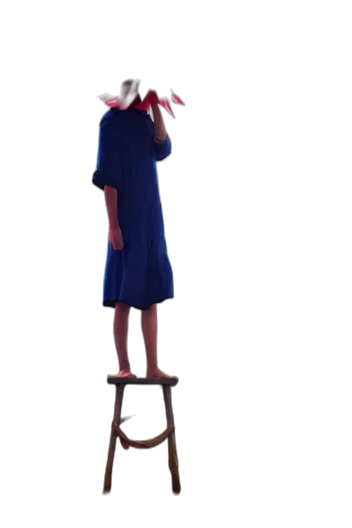 dress, hat, staff, crown, concept art, 3d render, cartoon, anime transparent PNG cut-out