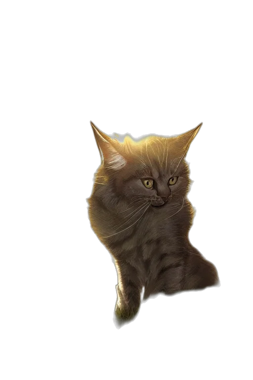 creature, staff, animal, face, concept art, fantasy art, photorealistic, pixel art transparent PNG cut-out