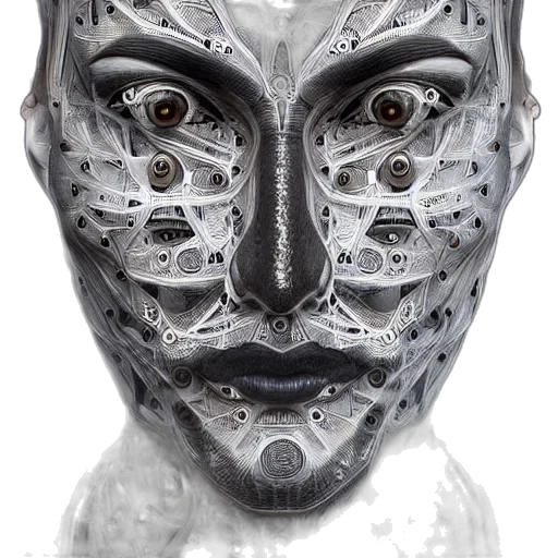 mask, face, robot, bottle transparent PNG cut-out