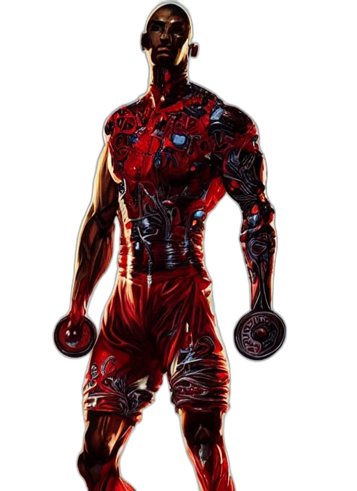 robot, weapon, concept art, comic book art transparent PNG cut-out