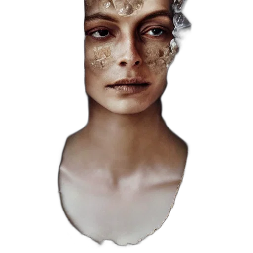 mask, face, crown, jewelry, concept art, photorealistic, 3d render, fantasy art transparent PNG cut-out