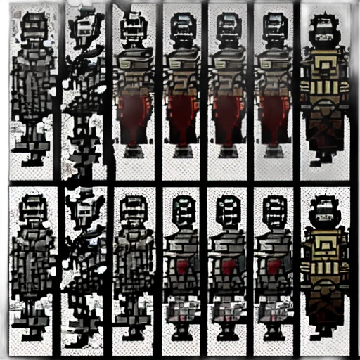 robot, weapon, jewelry, crown transparent PNG cut-out