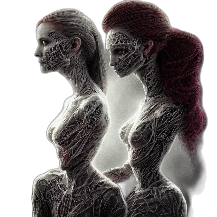 mask, concept art, fantasy art, comic book art transparent PNG cut-out